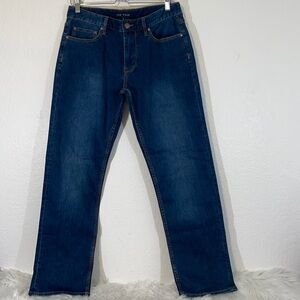 FIVE FOUR RELAXED BLUE DENIM JEANS Front & Back Pockets Size 31